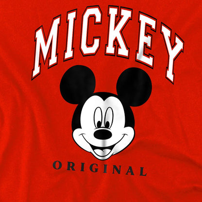 Red - Back - Disney Childrens-Kids Original Mickey Sweatshirt