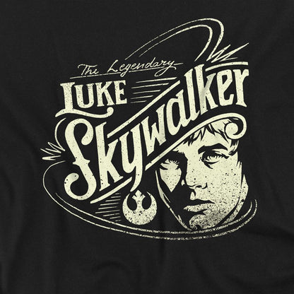 Black - Back - Star Wars Childrens-Kids War Hero Luke Skywalker Sweatshirt