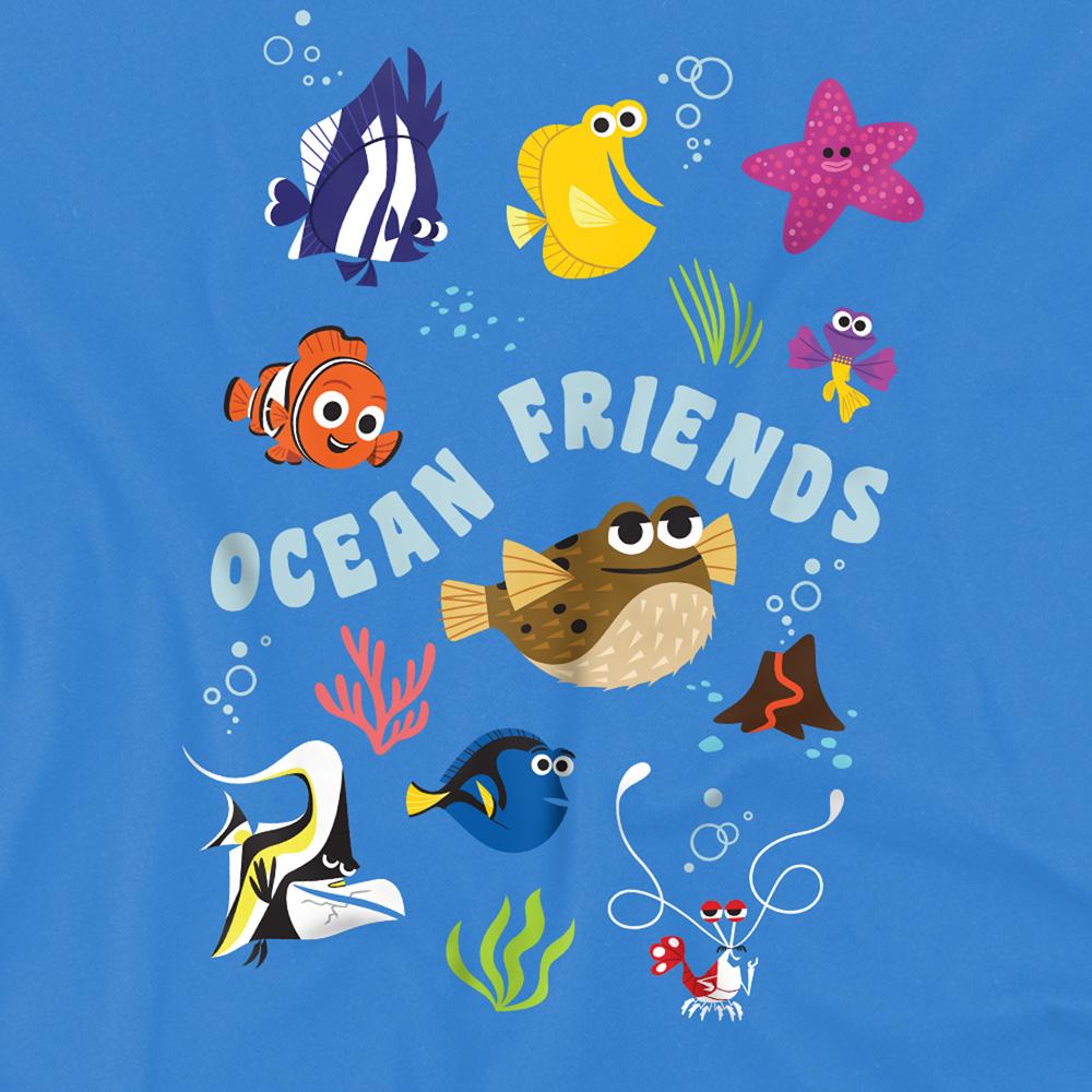 Sapphire - Side - Finding Nemo Boys Fish Are Friends T-Shirt