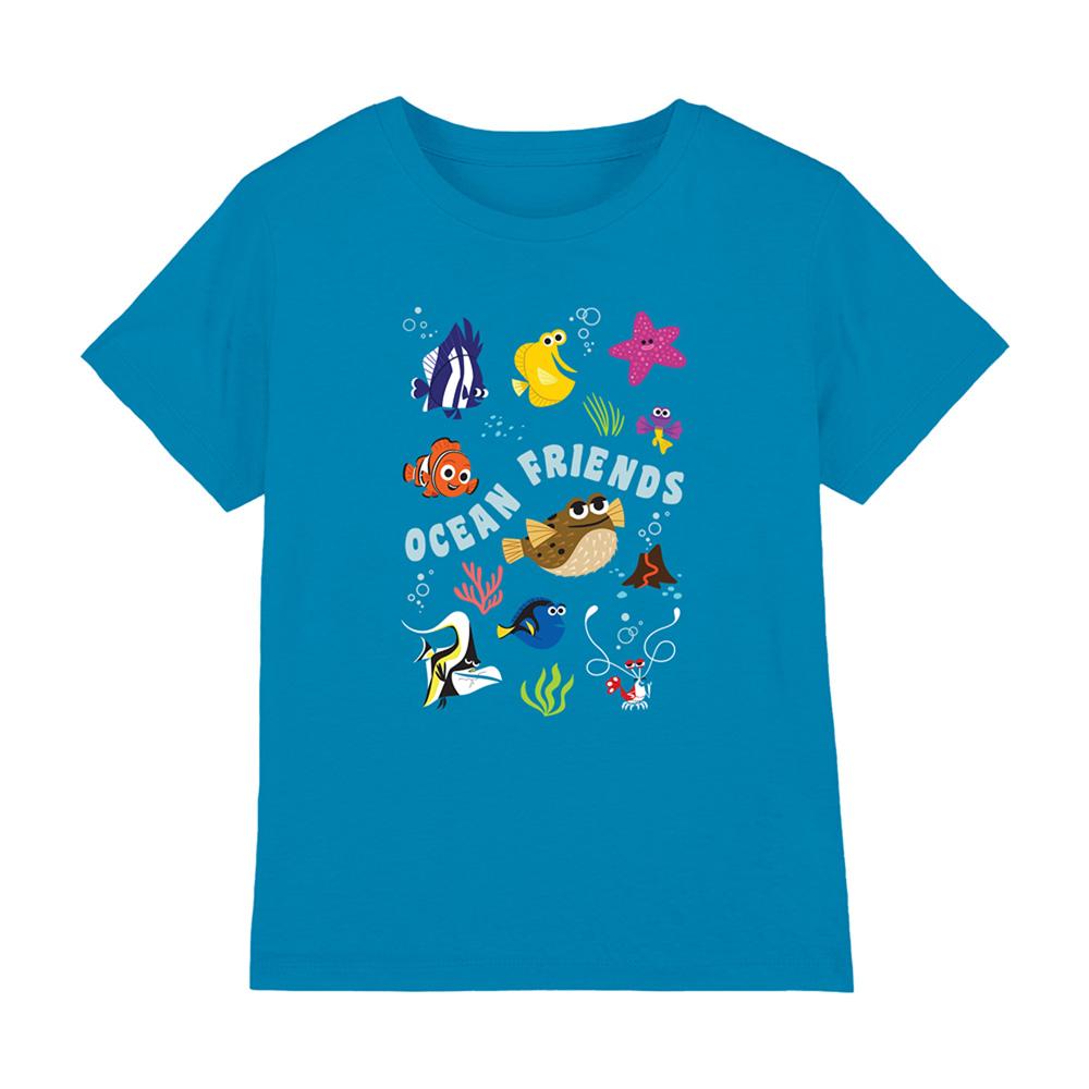 Sapphire - Front - Finding Nemo Boys Fish Are Friends T-Shirt