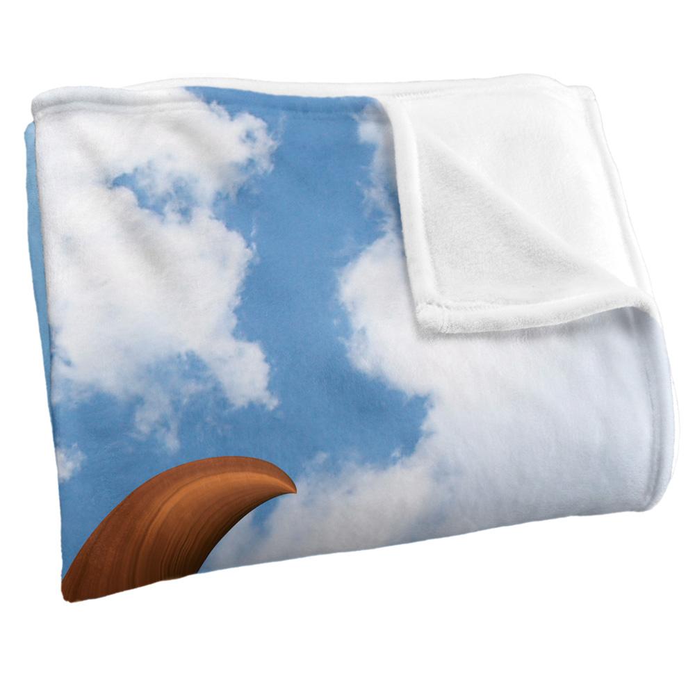Multicoloured - Side - Jimmy Neutron Silky Helicopter Supersoft Blanket