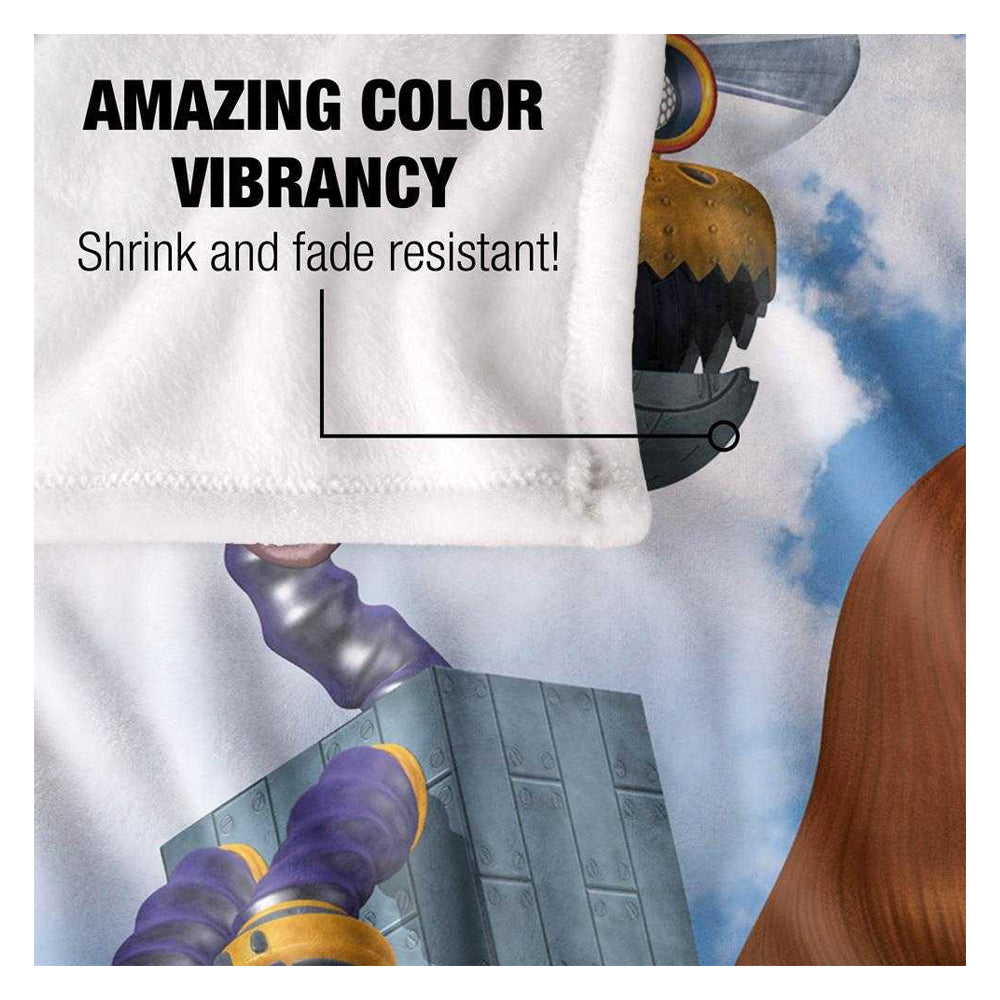 Multicoloured - Lifestyle - Jimmy Neutron Silky Helicopter Supersoft Blanket