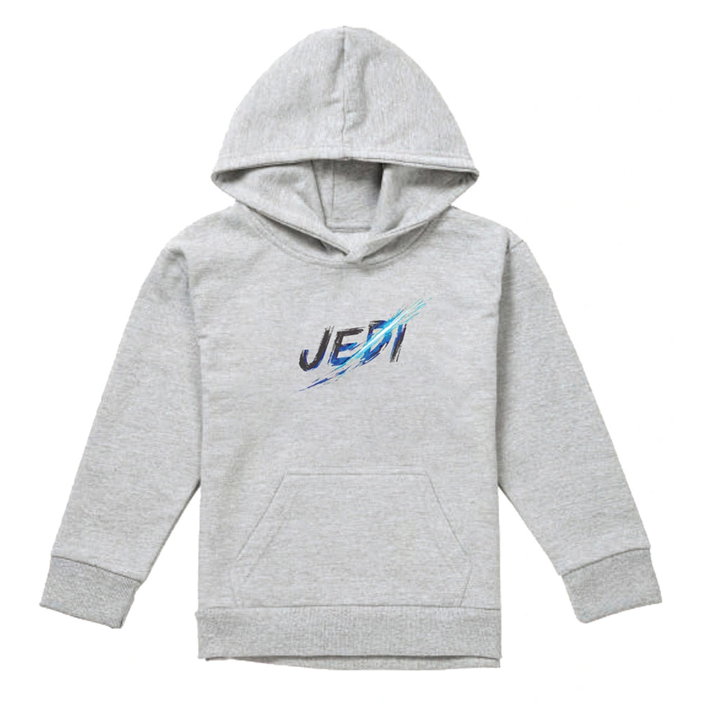 Athletic Heather - Front - Star Wars: Obi-Wan Kenobi Childrens-Kids Ahsoka Jedi Slash Pull Over Hoodie