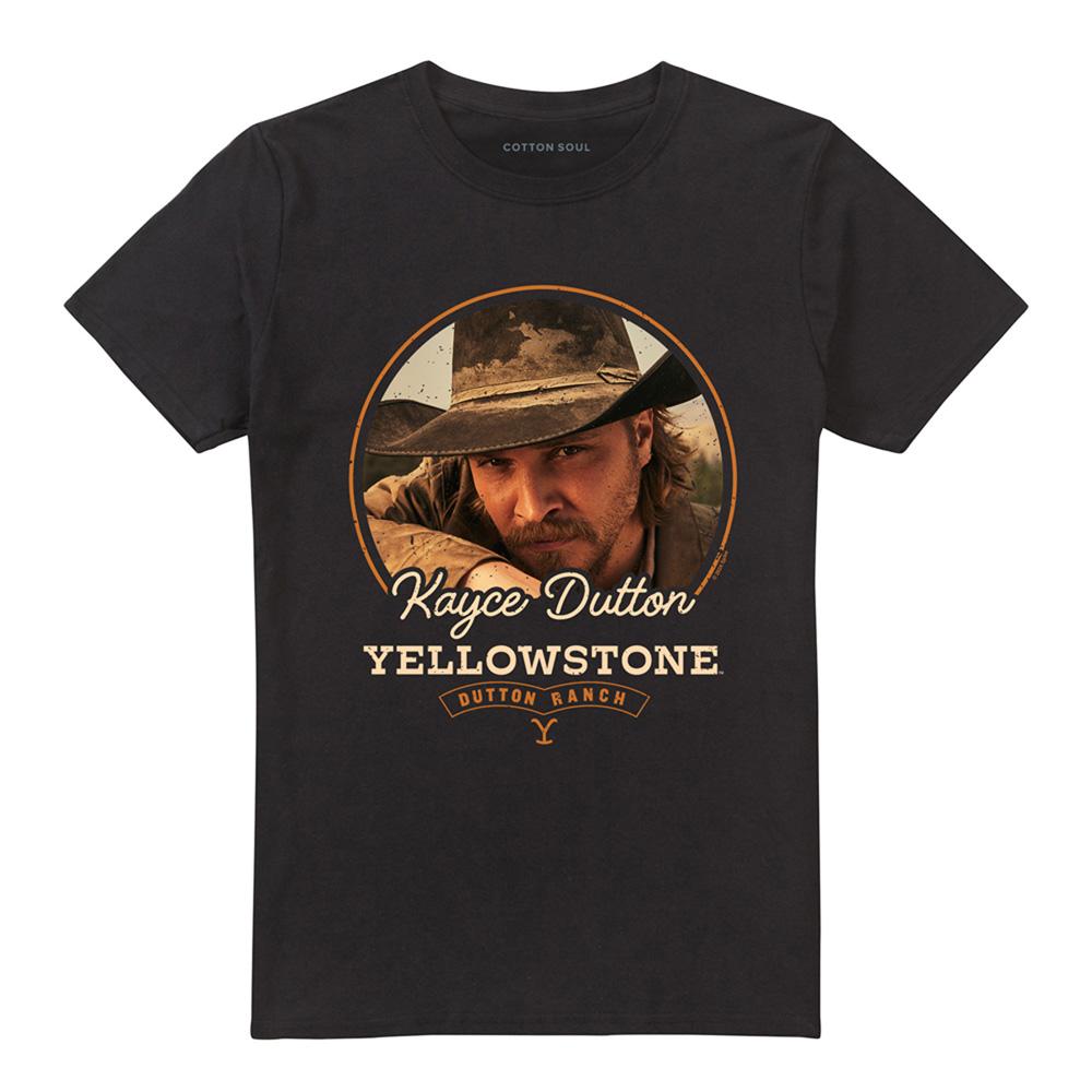 Black - Front - Yellowstone Unisex Adult Live Up To The Brand T-Shirt