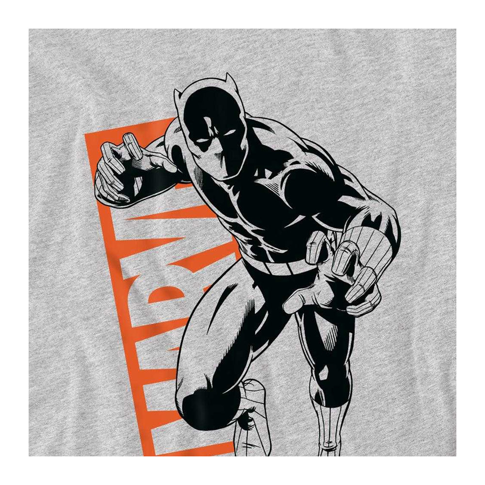 Athletic Heather - Side - Black Panther Childrens-Kids Jump Sweatshirt