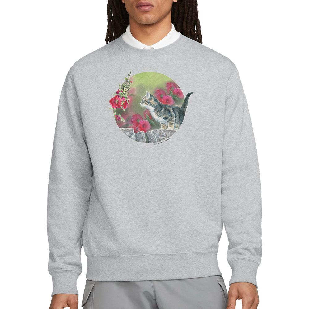 Athletic Heather - Lifestyle - Wild Wings Unisex Adult Kitten Sweatshirt