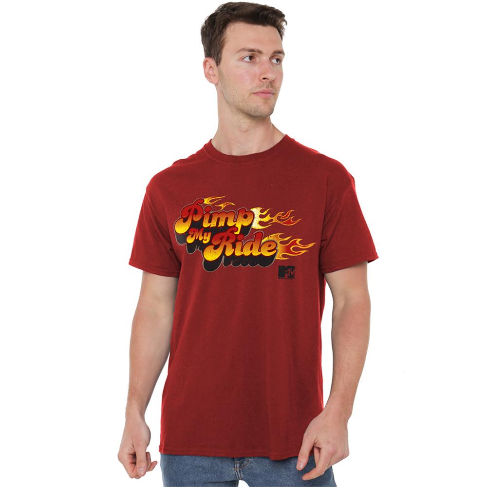 Cardinal - Lifestyle - Pimp My Ride Unisex Adult Gradient Logo T-Shirt