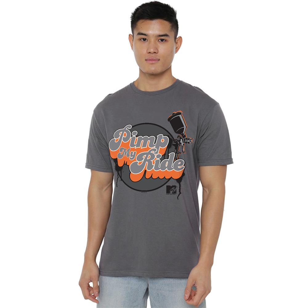 Charcoal - Lifestyle - Pimp My Ride Unisex Adult Paint Gun T-Shirt