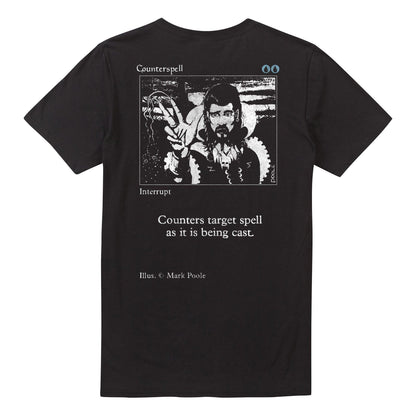 Black - Back - Magic The Gathering Mens Counterspell T-Shirt
