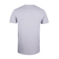 Sports Grey - Back - Captain America Mens Shield T-Shirt