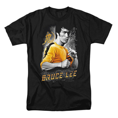 Black - Front - Bruce Lee Mens Fist Of Fury T-Shirt