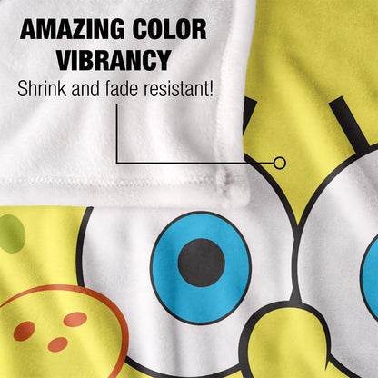 Yellow - Lifestyle - SpongeBob SquarePants Silky Goofy Blanket