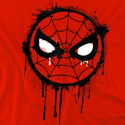 Red - Side - Spider-Man Childrens-Kids Peter Parker Graffiti Sweatshirt