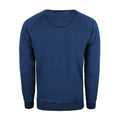 Indigo - Back - Ford Mens Logo Crew Neck Sweatshirt