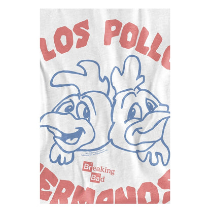 White - Back - Breaking Bad Mens Los Pollos Hermanos T-Shirt