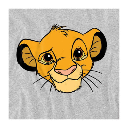 Athletic Heather - Side - The Lion King Childrens-Kids Simba Sweatshirt
