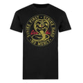Black - Front - Cobra Kai Mens Logo T-Shirt