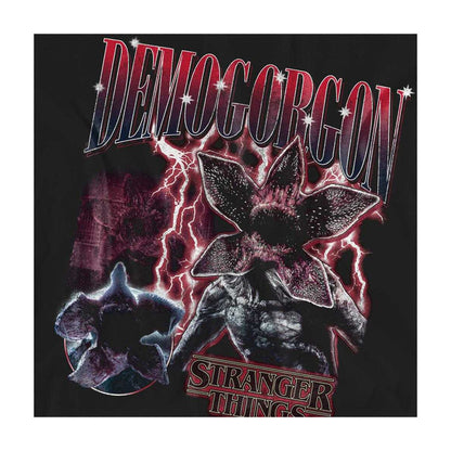 Black - Pack Shot - Stranger Things Womens-Ladies Demogorgon Homage T-Shirt