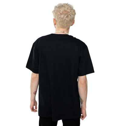 Black - Back - Halloween Mens Stairs T-Shirt