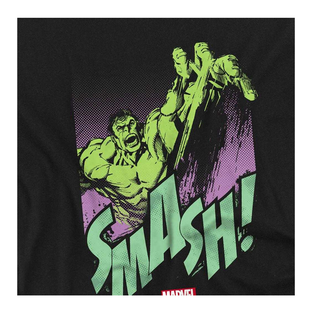 Black - Side - Hulk Childrens-Kids Gamma Smash Sweatshirt