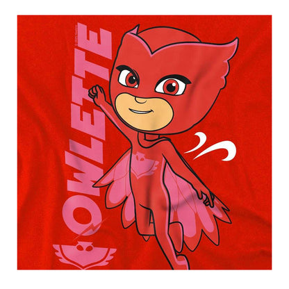 Red - Side - PJ Masks Childrens-Kids Owlette Sweatshirt