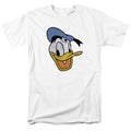 White - Front - Disney Mens Donald Duck Vintage T-Shirt