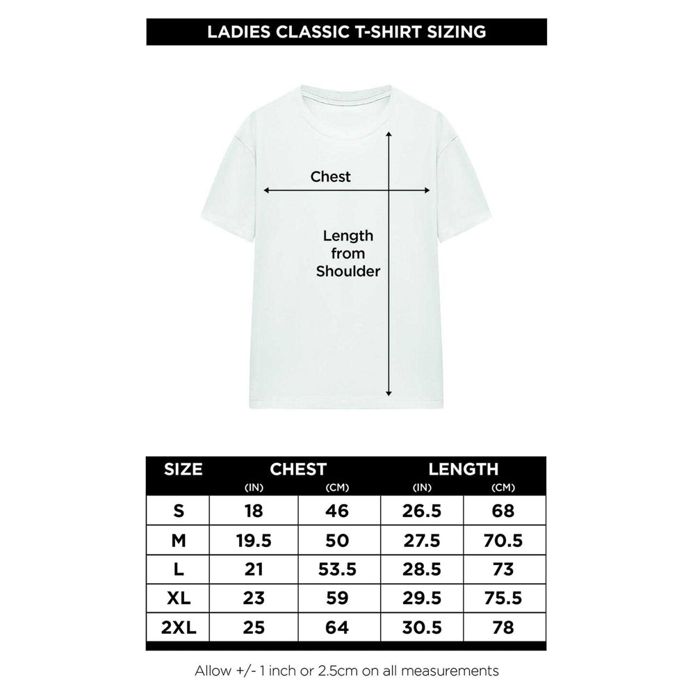 Black - Close up - Stranger Things 5 Womens-Ladies Poster T-Shirt