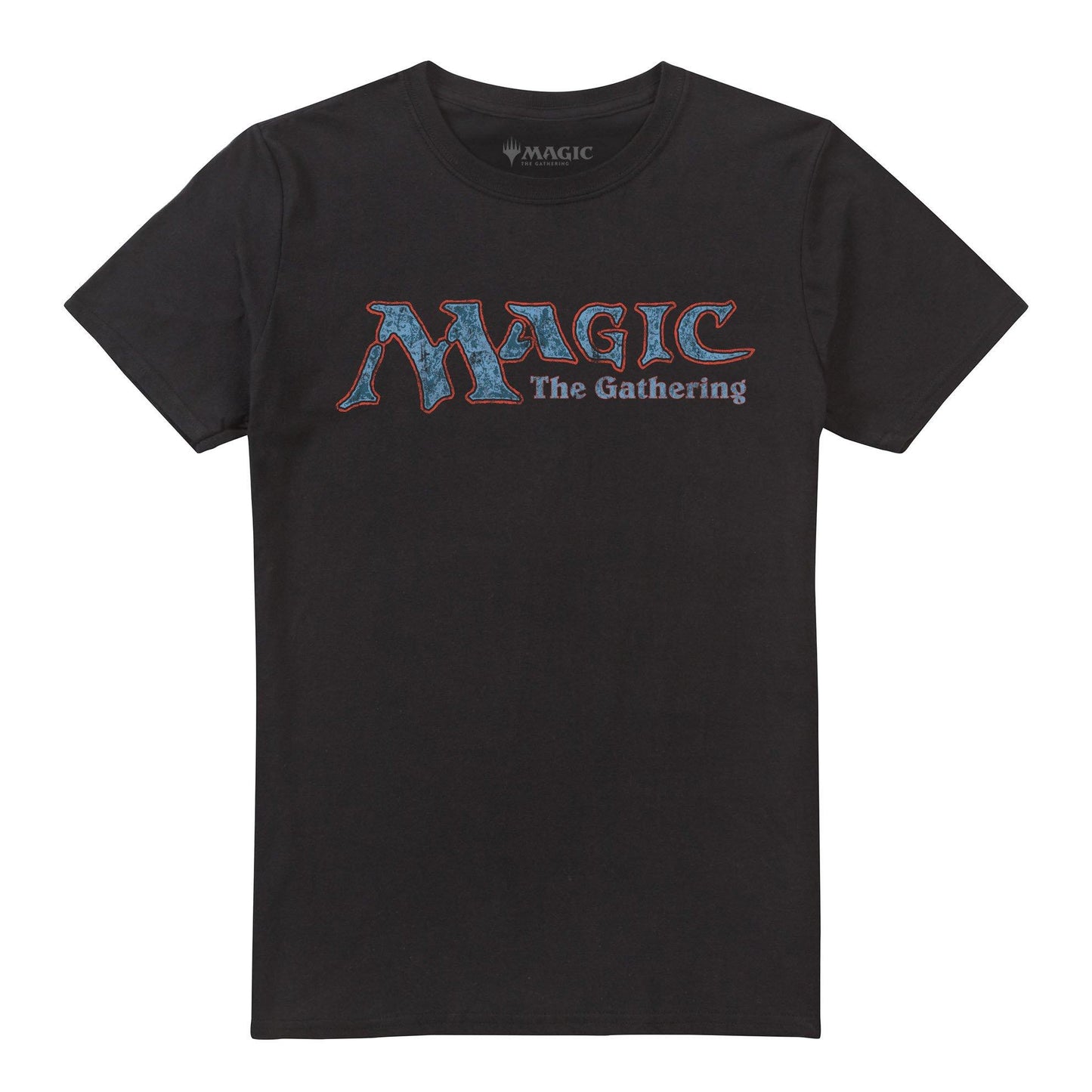 Black - Front - Magic The Gathering Mens Retro Logo T-Shirt