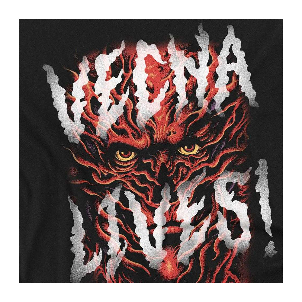 Black - Side - Stranger Things Unisex Adult Vecna Lives Long-Sleeved T-Shirt