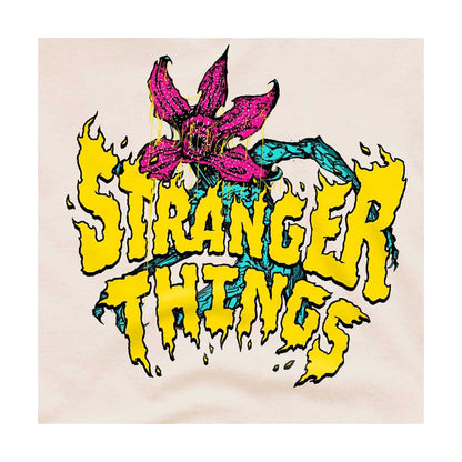 Natural - Side - Stranger Things Unisex Adult Cruiser Demogorgon T-Shirt
