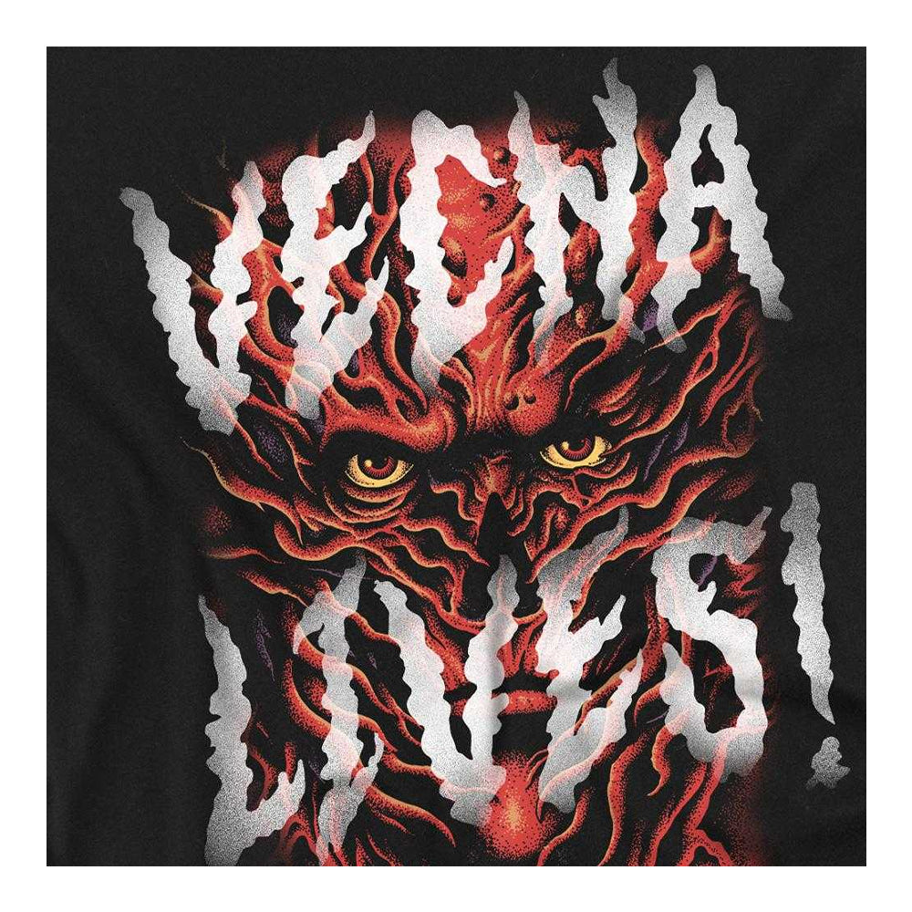 Black - Side - Stranger Things Unisex Adult Vecna Lives T-Shirt