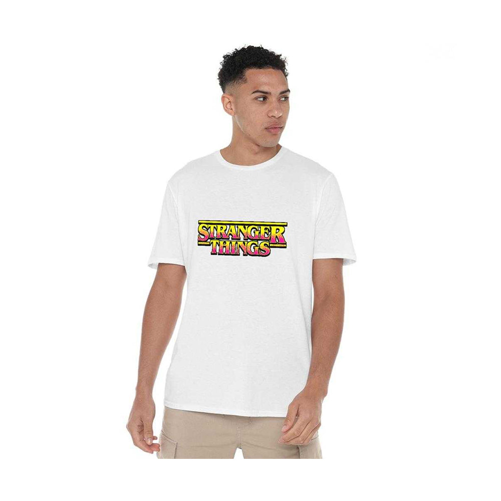 White - Lifestyle - Stranger Things Unisex Adult Street Vecna Back Print T-Shirt