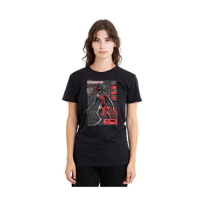 Black - Lifestyle - Stranger Things Womens-Ladies Demogorgon Monster T-Shirt