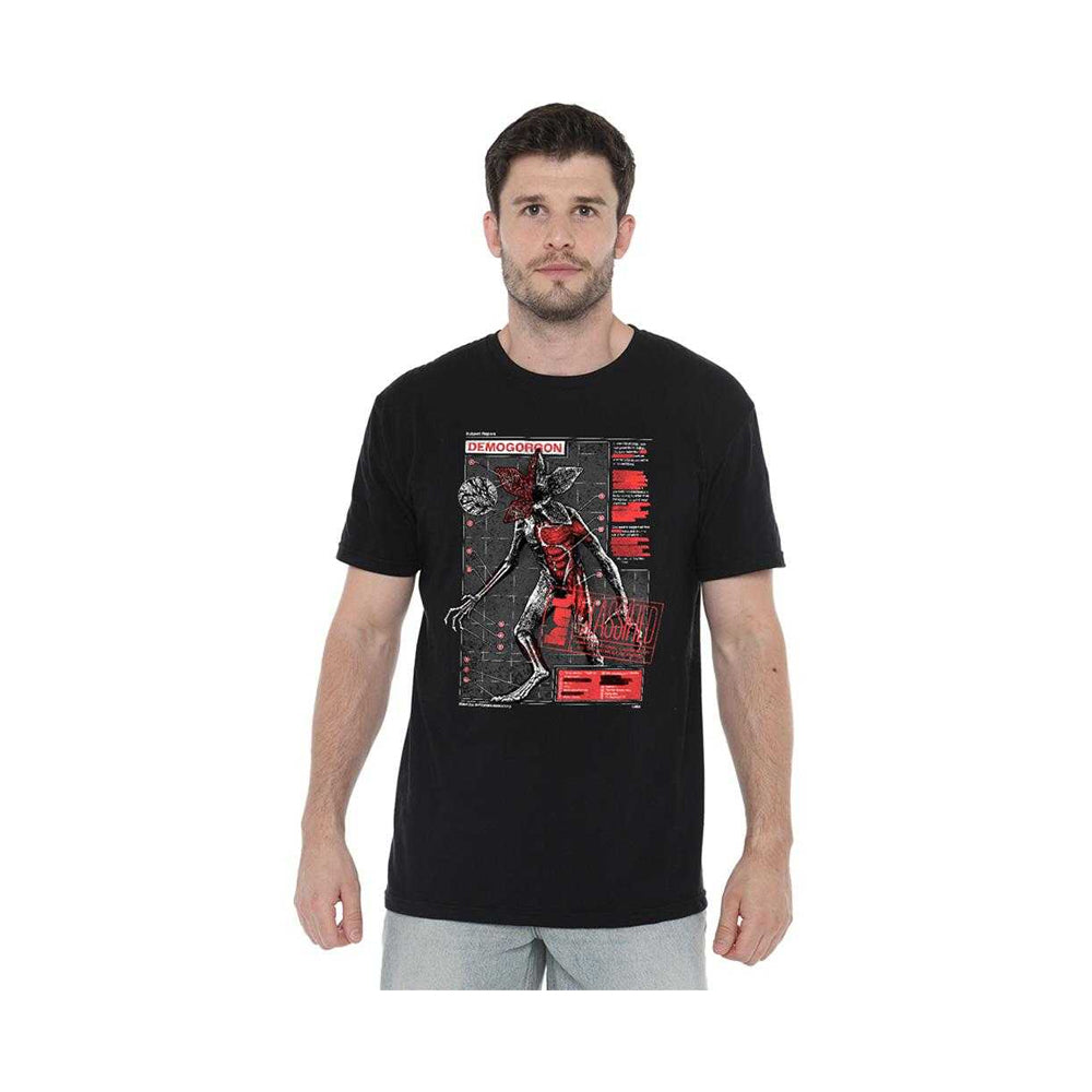 Black - Lifestyle - Stranger Things Unisex Adult Demogorgon Monster T-Shirt