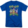 Royal Blue - Front - Mighty Morphin Power Rangers Mens Go Go T-Shirt