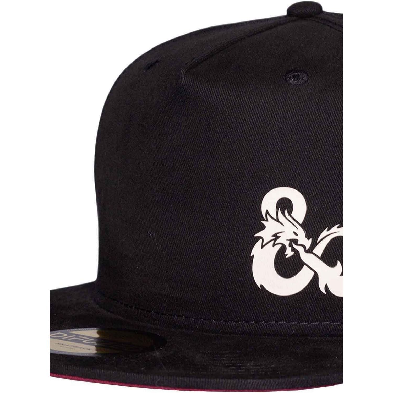 Black - Side - Dungeons & Dragons Logo Baseball Cap