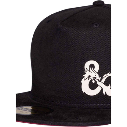 Black - Side - Dungeons & Dragons Logo Baseball Cap