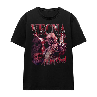Black - Front - Stranger Things Womens-Ladies Creel Homage Vecna T-Shirt