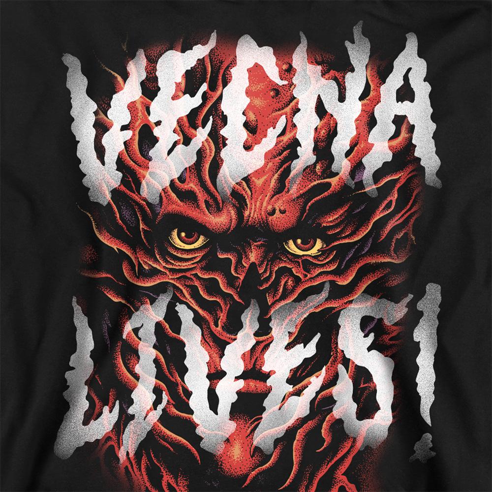 Black - Side - Stranger Things Unisex Adult Vecna Lives Sweatshirt