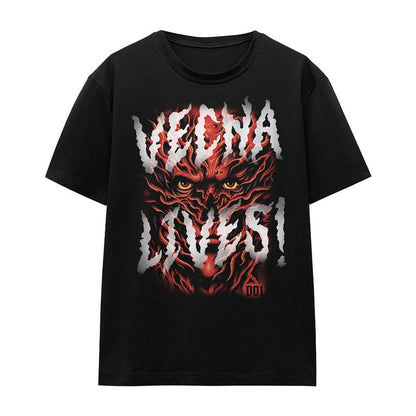 Black - Front - Stranger Things Womens-Ladies Vecna Lives T-Shirt