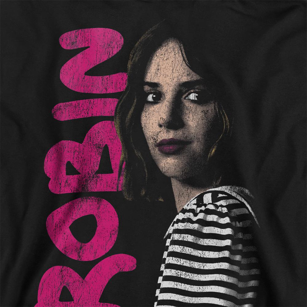 Black - Side - Stranger Things Unisex Adult Robin Neo Homage Sweatshirt