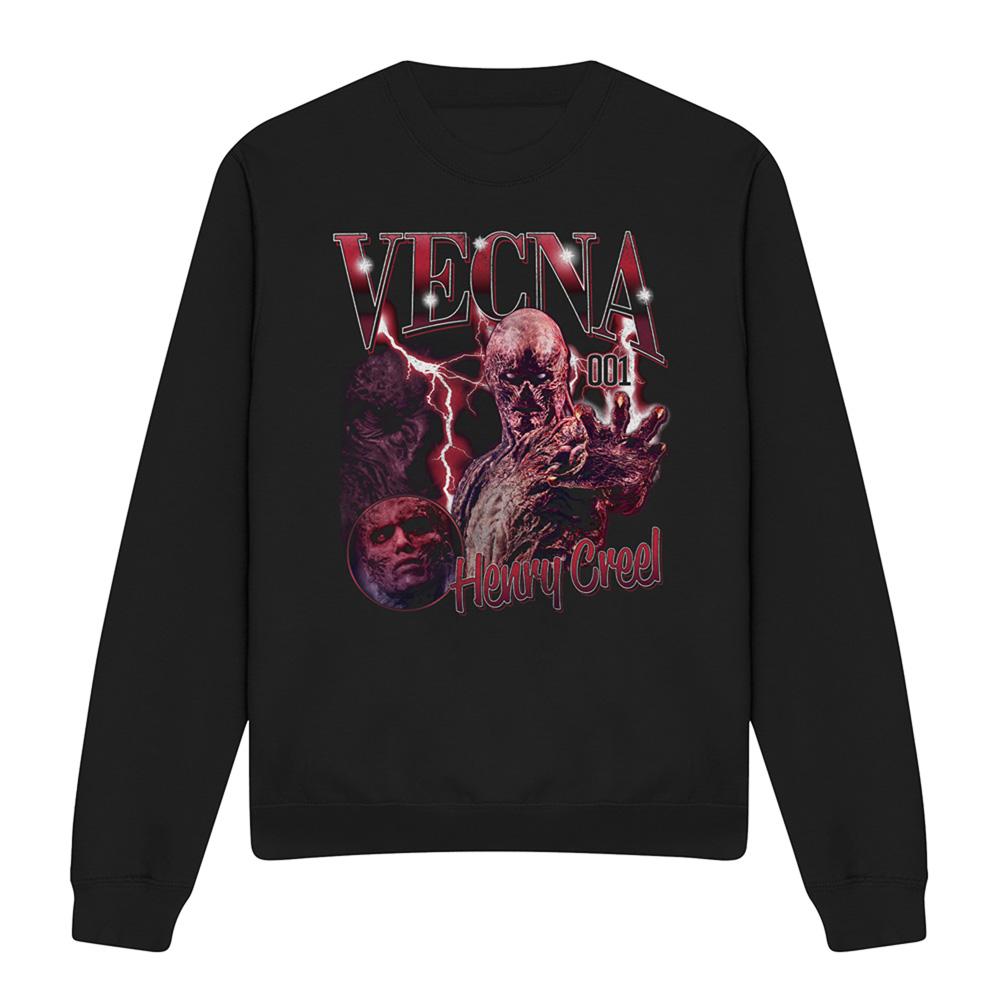 Black - Front - Stranger Things 4 Unisex Adult Creel Homage Vecna Sweatshirt