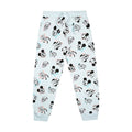 Grey-Black - Side - Mickey Mouse & Friends Womens-Ladies Long Pyjama Set