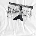 White - Back - Bruce Lee Mens Battle T-Shirt