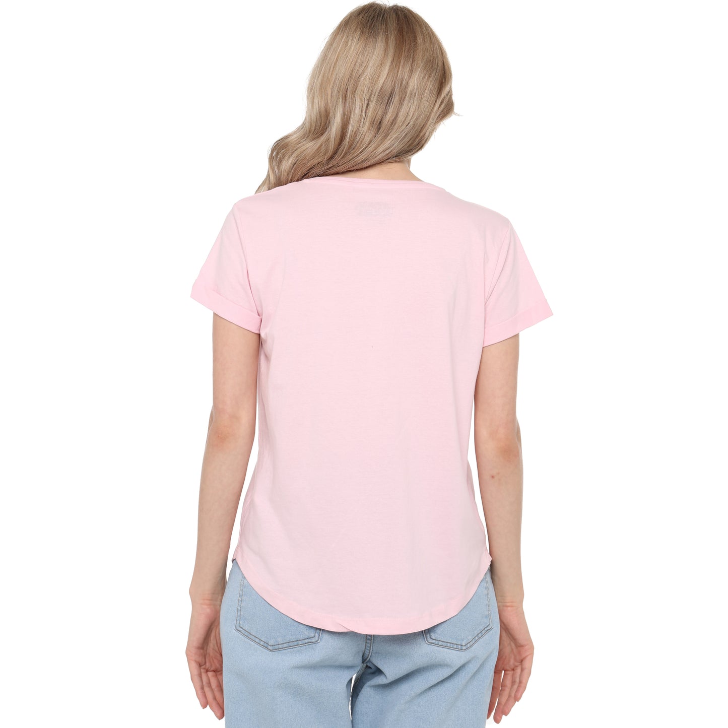 Light Pink - Back - Star Wars The Mandalorian Womens-Ladies Yoda Best Mum T-Shirt