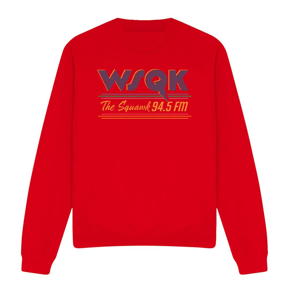 Red - Front - Stranger Things Unisex Adult Wsqk The Squawk Sweatshirt