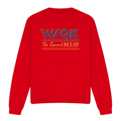 Red - Front - Stranger Things Unisex Adult Wsqk The Squawk Sweatshirt