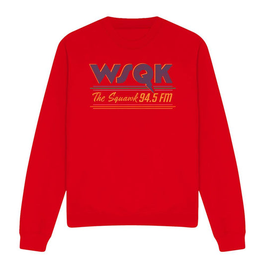 Red - Front - Stranger Things Unisex Adult Wsqk The Squawk Sweatshirt