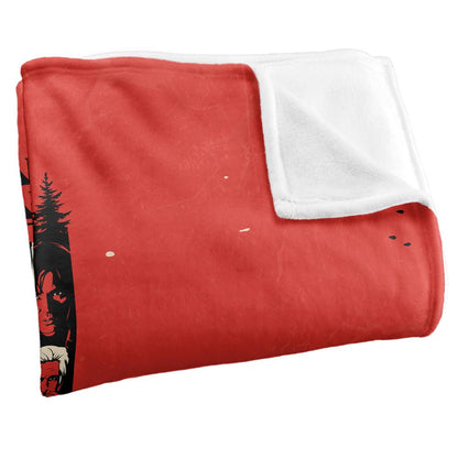 Red-Black - Back - Stranger Things Chapter 1 Silky Poster Supersoft Throw