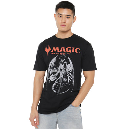 Black - Front - Magic The Gathering Mens Bolas T-Shirt